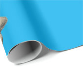 Airedale-Geschenkpapier Blau Geschenkpapier (Rolleneckpunkt)