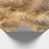 Airedale Hair Wrapping Paper Geschenkpapier (Ecke)