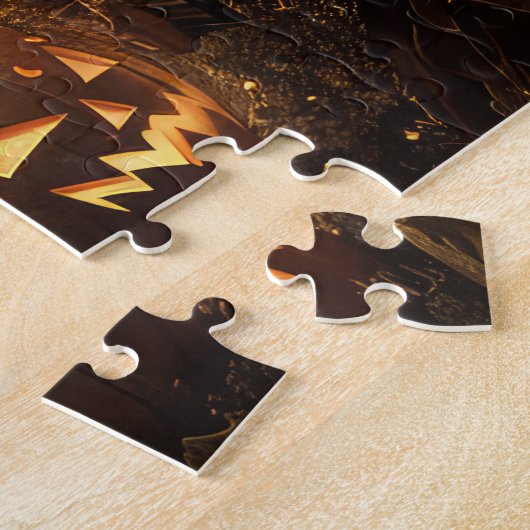 Airedale Halloween Night Doggy Delikatesse Puzzle (Seite)