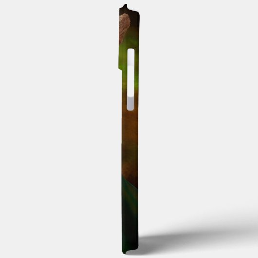 Airedale Hund am St. Patrick's Day Case-Mate iPhone Hülle (Rückseite / Links)