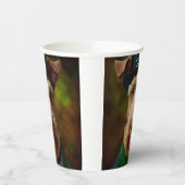 Airedale Hund am St. Patrick's Day Pappbecher (Links)