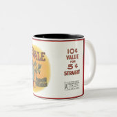 Airedale-Hund Tasse (VorderseiteRechts)