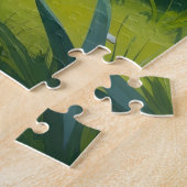 Airedale Hunde Frühlingsblumen Malerei Puzzle (Seite)