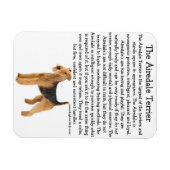 Airedale Info Magnet (Horizontal)