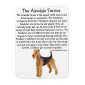 Airedale Info Magnet (Vertikal)