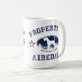 Airedale Kaffeetasse (VorderseiteRechts)