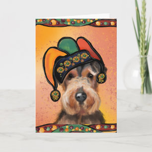 AIREDALE KARNEVAL KARTE