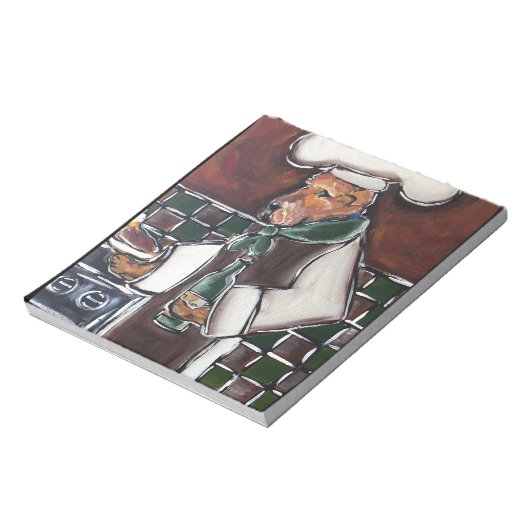 Airedale Koch Notizblock (Rotiert)