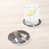 Airedale Koch Untersetzer (Seite)