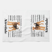 Airedale Küchentuch (Horizontal)