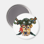 Airedale Magnet (Vorderseite/Rückseite)