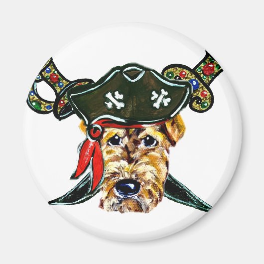 Airedale Magnet (Vorne)