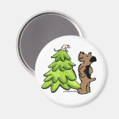 Airedale Magnet (Vorderseite/Rückseite)