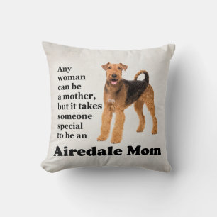 Airedale Mama Kissen