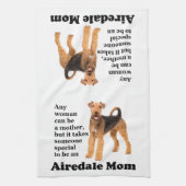 Airedale Mama Küchentücher (Vertikal)