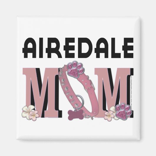 Airedale MAMA Magnet (Vorne)
