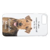 Airedale-Mama Smartphone Fall Case-Mate iPhone Hülle (Rückseite (Horizontal))