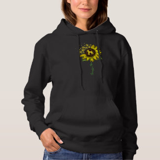 Airedale Mama Sonnenblume Airedale Terrier Dog Mam Hoodie
