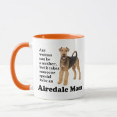 Airedale Mama Tasse (Links)