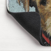 Airedale-Mausunterlage Mousepad (Ecke)