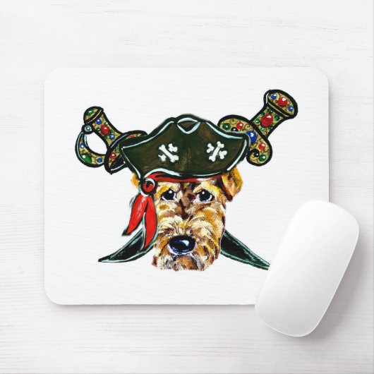 Airedale Mousepad (Mit Mouse)