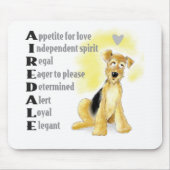 Airedale Mousepad (Vorne)