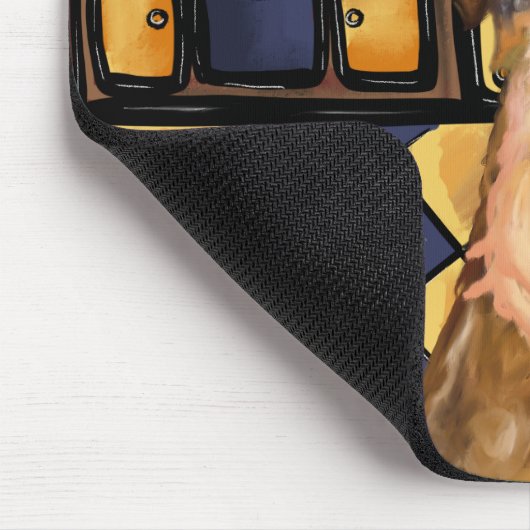 Airedale Mousepad (Ecke)