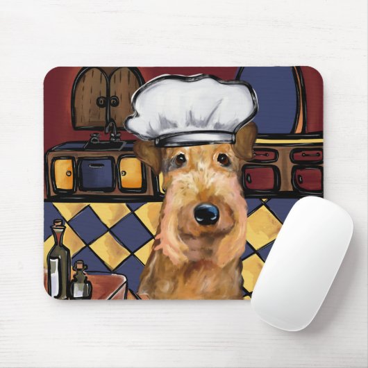 Airedale Mousepad (Mit Mouse)