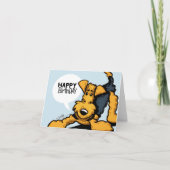 Airedale on Play Karte (Vorderseite)