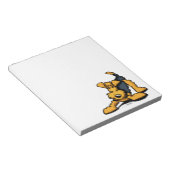 Airedale on Play Notizblock (angewinkelt)