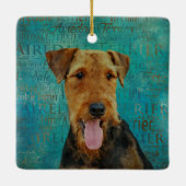 Airedale Parco Civico-Ciani Keramikornament (Rückseite)