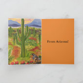 Airedale Santas Feiertagskarte (Innenseite)