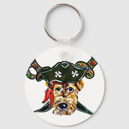 Airedale Schlüsselanhänger (Vorderseite)