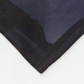 Airedale Snowy Sleigh Reiten Weihnachtsdekor Fleecedecke (Ecke)