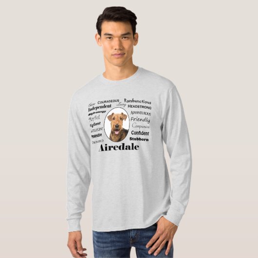 Airedale-T - Shirt (Vorne ganz)