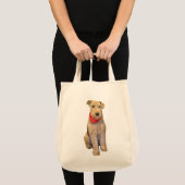 Airedale-Tasche Tragetasche (Vorderseite (Produkt))