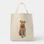 Airedale-Tasche Tragetasche (Rückseite)