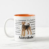Airedale Tasse (Links)