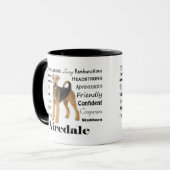 Airedale-Tasse Tasse (Vorderseite Links)