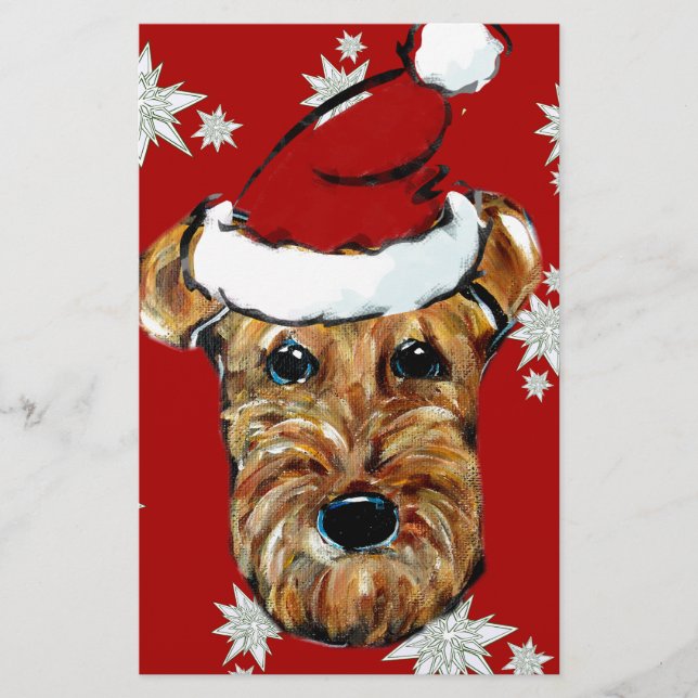 AIREDALE TERRIER (Vorderseite)