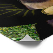 Airedale Terrier (#1) & Mona Lisa Poster (Ecke)