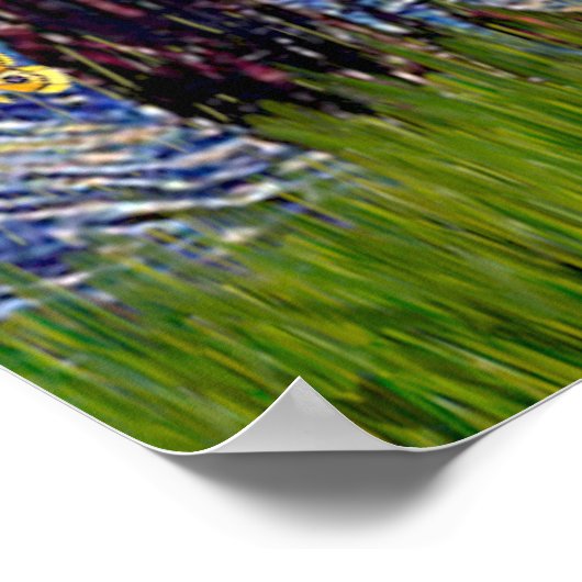 Airedale Terrier (#1) - Starry Night Poster (Ecke)