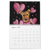 AIREDALE TERRIER 2026 KALENDER (Feb 2027)