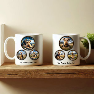 Airedale Terrier 6-Image Coffee Tasse Design