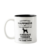 Airedale Terrier Adoption Glück