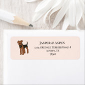 Airedale Terrier-Adresse (Insitu)