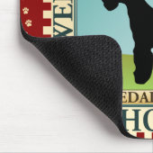 Airedale Terrier [ADT] Mousepad (Ecke)