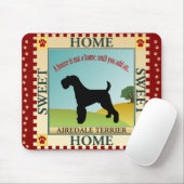 Airedale Terrier [ADT] Mousepad (Mit Mouse)