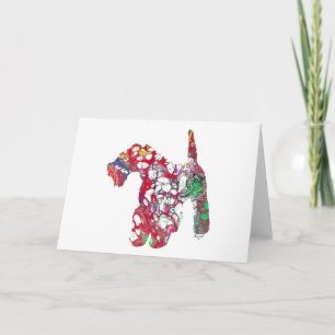 Airedale Terrier, Airedale Terrier Blanket Karte