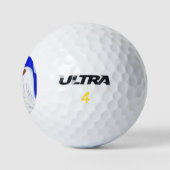 Airedale Terrier Angel Golfball (Logo)